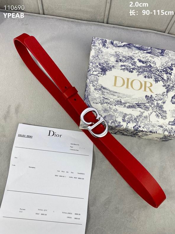 Dior Belt 20mmX90-115cm 8L (27)