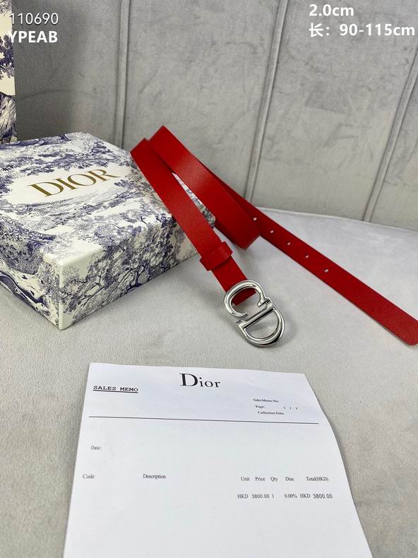 Dior Belt 20mmX90-115cm 8L (28)