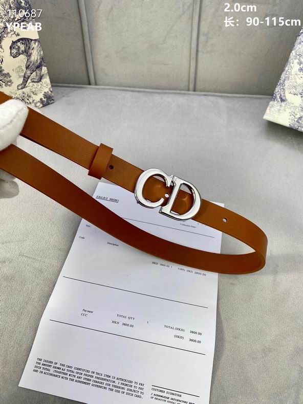 Dior Belt 20mmX90-115cm 8L (5)