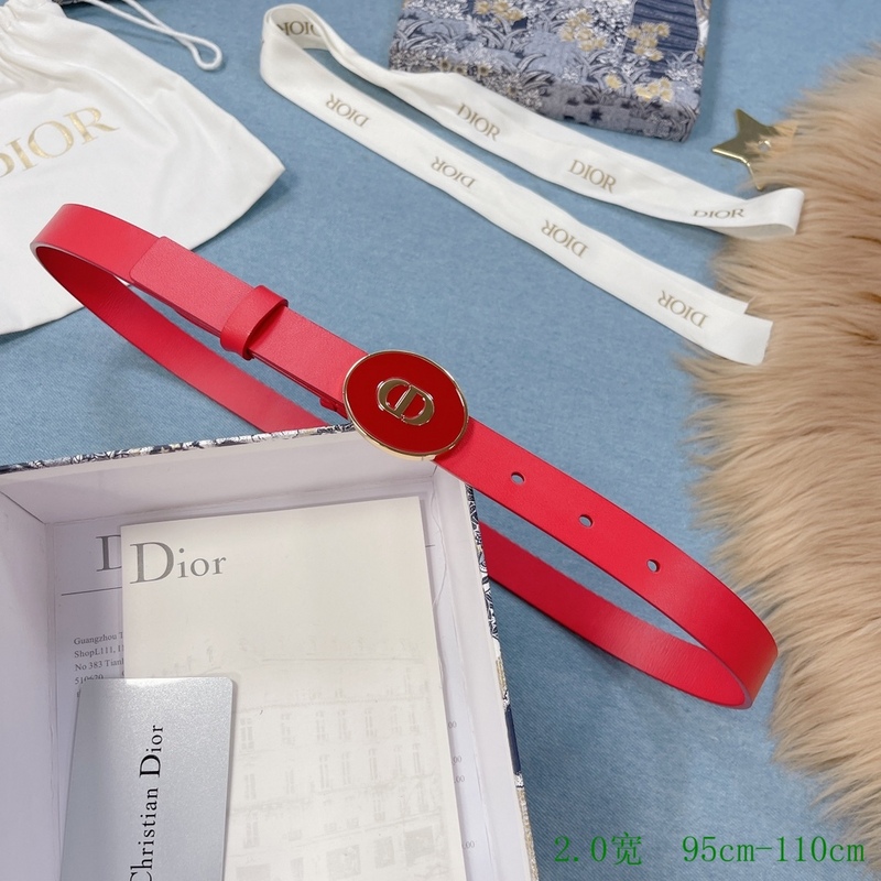 Dior Belt 20mmX95-110cm 7d (10)