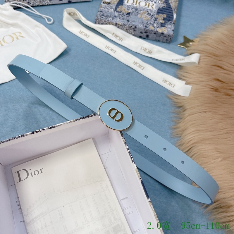 Dior Belt 20mmX95-110cm 7d (2)