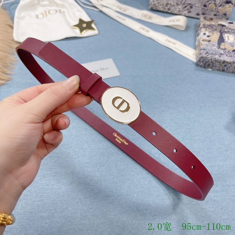 Dior Belt 20mmX95-110cm 7d (21)
