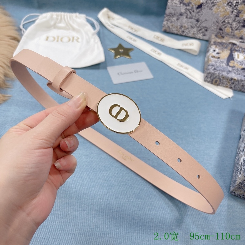 Dior Belt 20mmX95-110cm 7d (28)