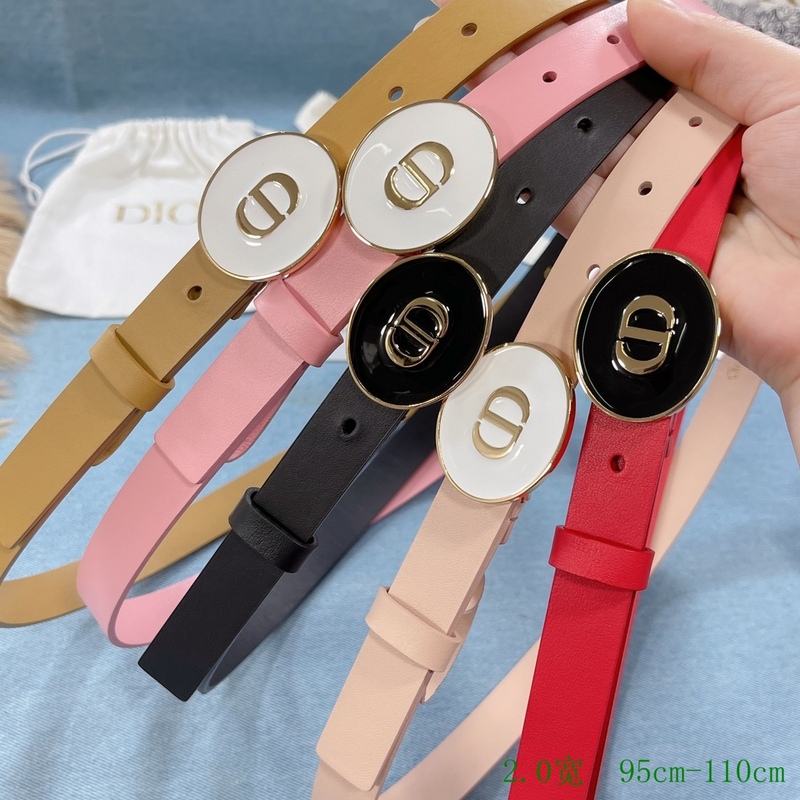 Dior Belt 20mmX95-110cm 7d (32)