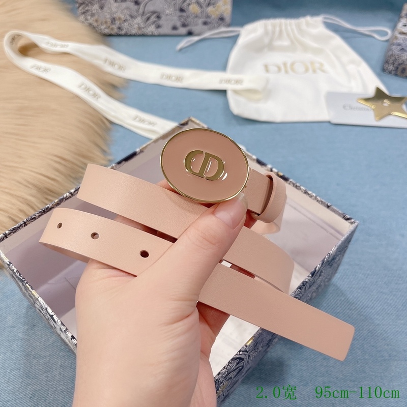 Dior Belt 20mmX95-110cm 7d (7)