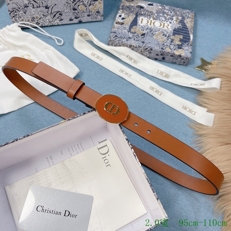 Dior Belt 20mmX95-110cm 7d (8)