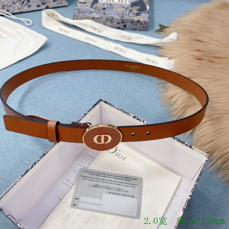 Dior Belt 20mmX95-110cm 7d (9)