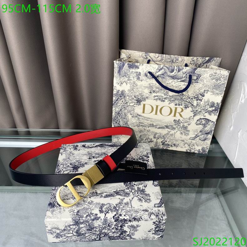 Dior Belt 20mmX95-115cm 7D (7)