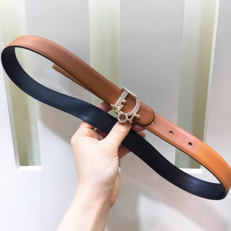 Dior Belt 25mmX95-110cm 7d (1)