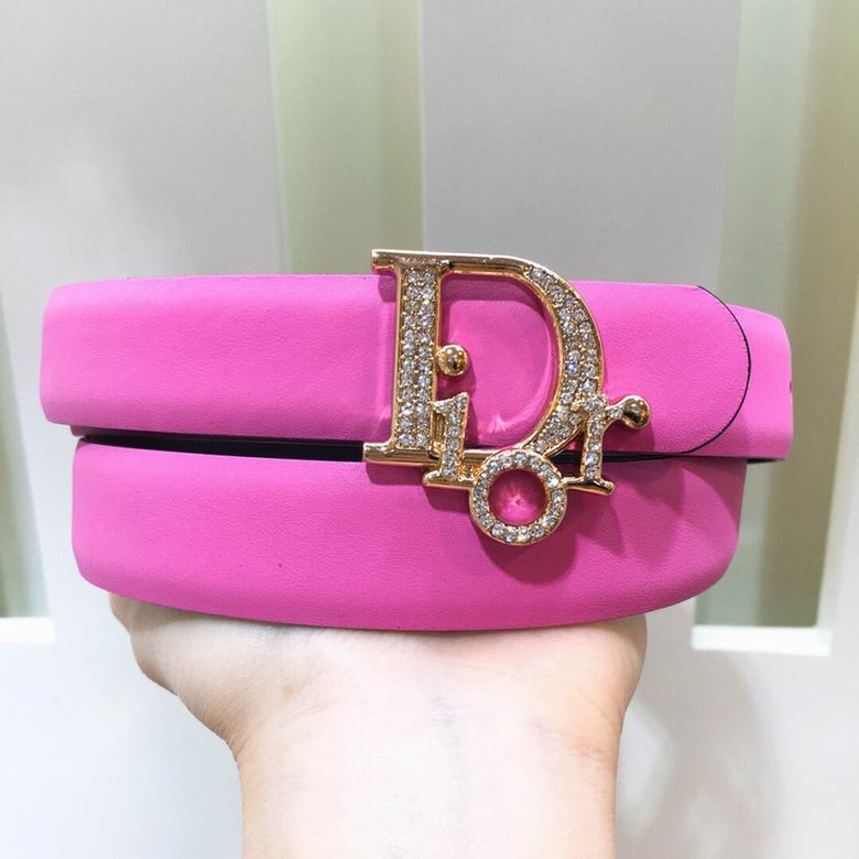 Dior Belt 25mmX95-110cm 7d (12)