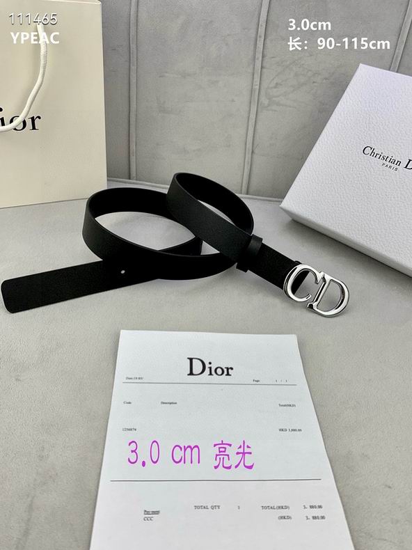 Dior Belt 30mmX90-115cm 8L  (1)