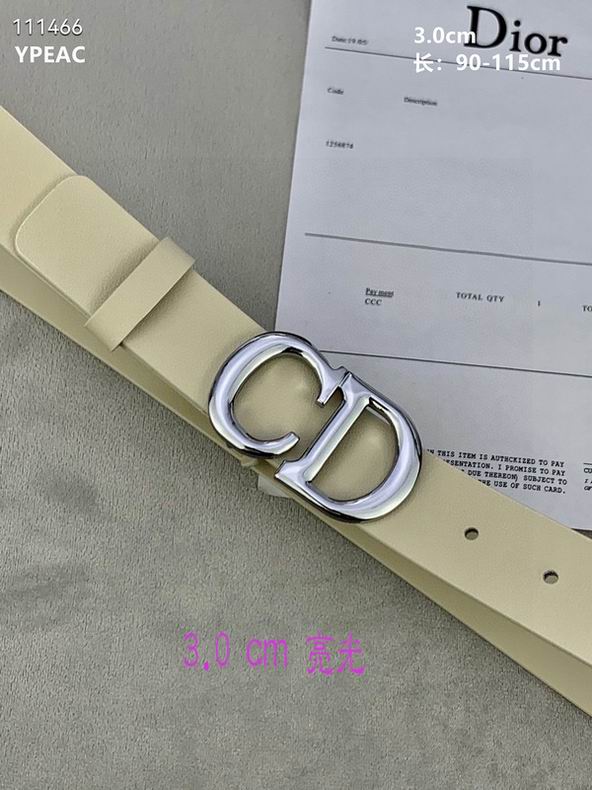 Dior Belt 30mmX90-115cm 8L  (12)