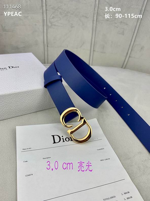 Dior Belt 30mmX90-115cm 8L  (19)