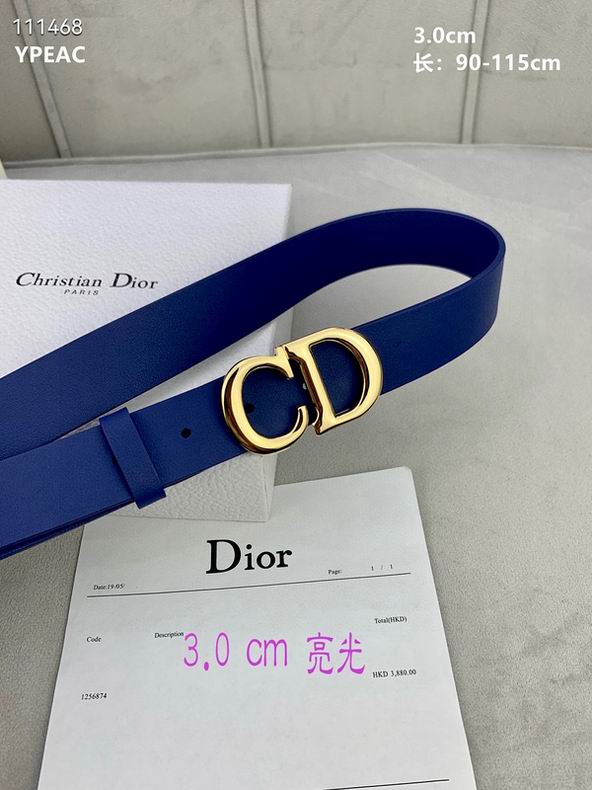 Dior Belt 30mmX90-115cm 8L  (20)
