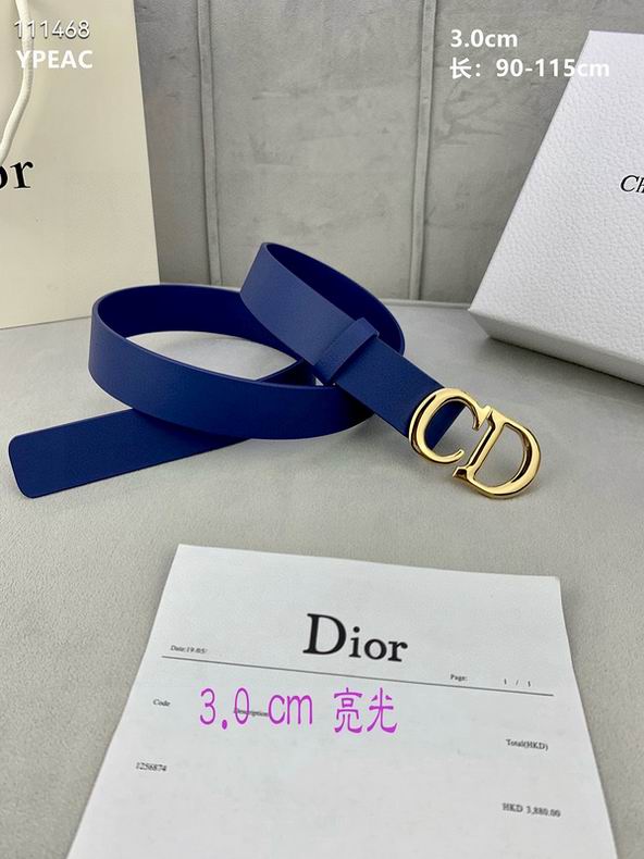 Dior Belt 30mmX90-115cm 8L  (21)