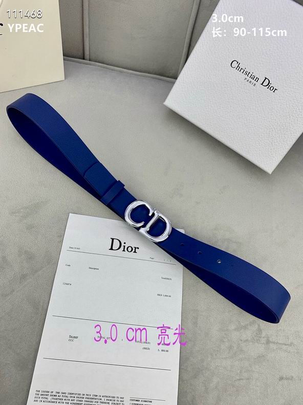 Dior Belt 30mmX90-115cm 8L  (22)