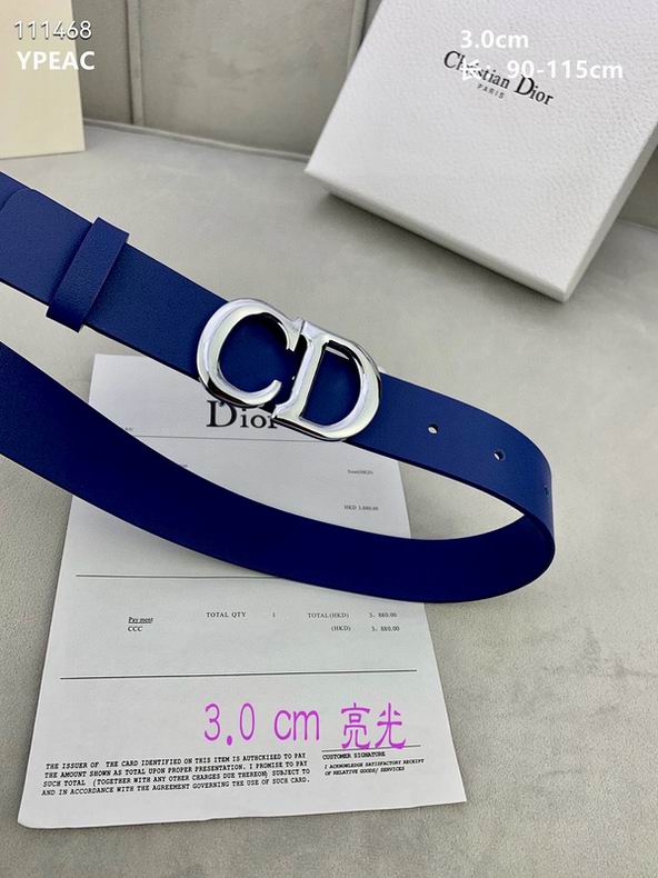 Dior Belt 30mmX90-115cm 8L  (23)