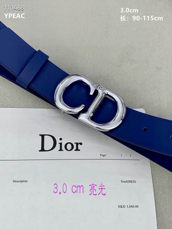 Dior Belt 30mmX90-115cm 8L  (24)