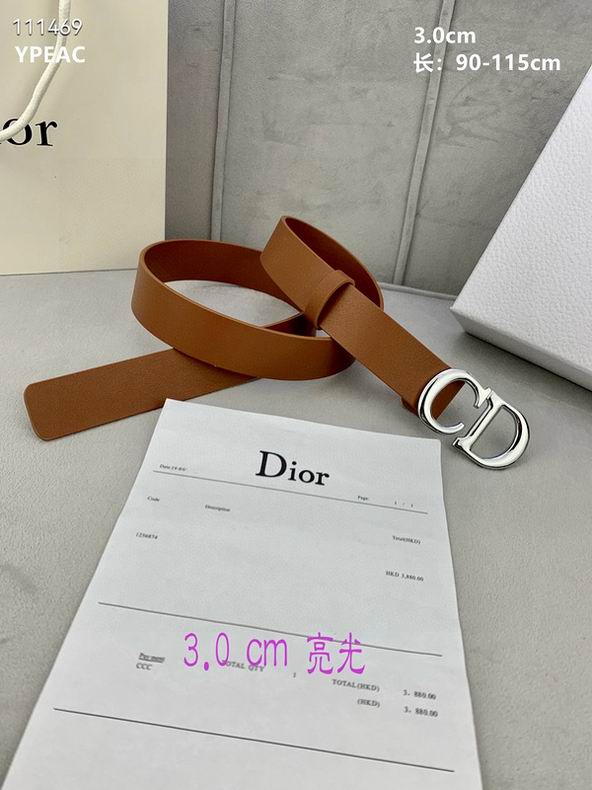Dior Belt 30mmX90-115cm 8L  (25)