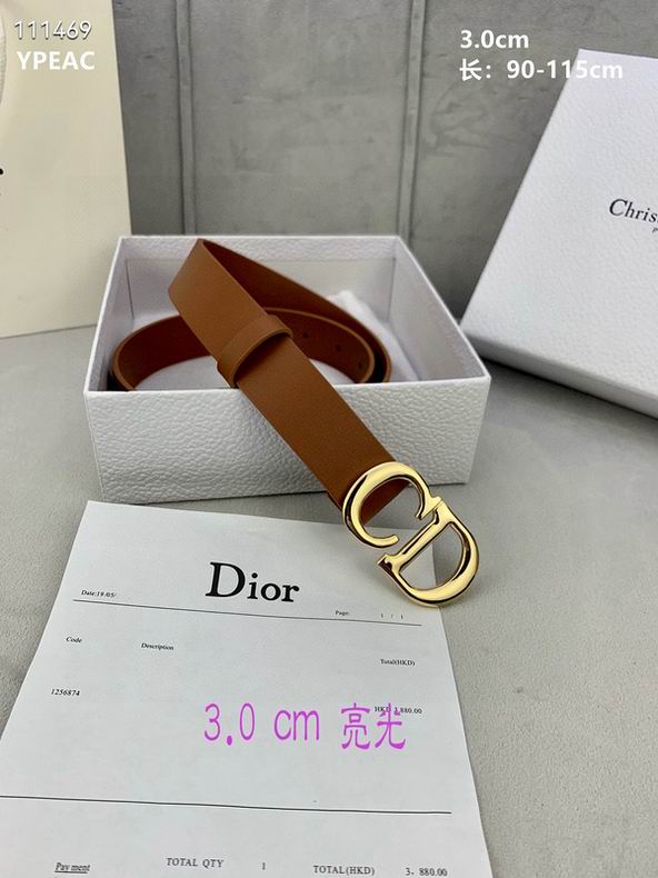 Dior Belt 30mmX90-115cm 8L  (29)