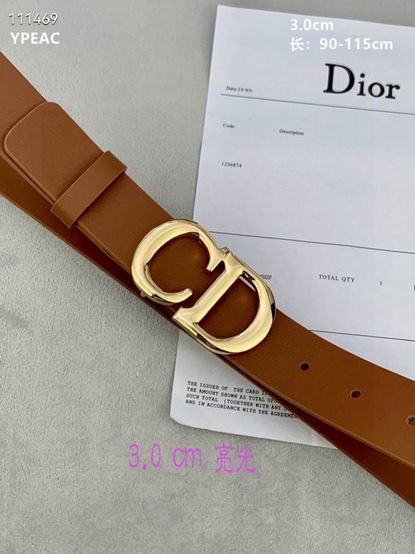 Dior Belt 30mmX90-115cm 8L  (30)