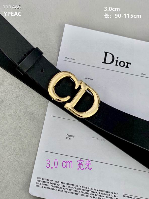 Dior Belt 30mmX90-115cm 8L  (6)