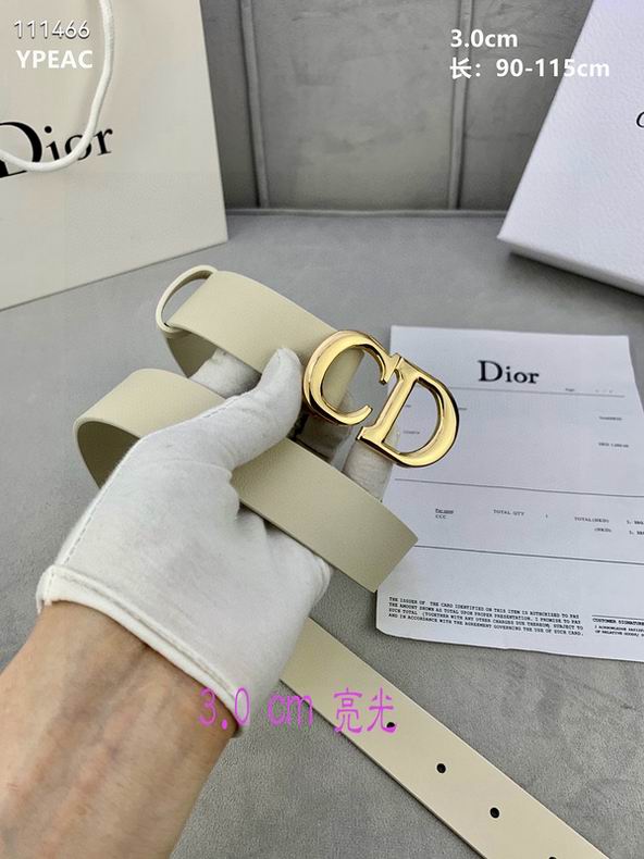 Dior Belt 30mmX90-115cm 8L  (8)