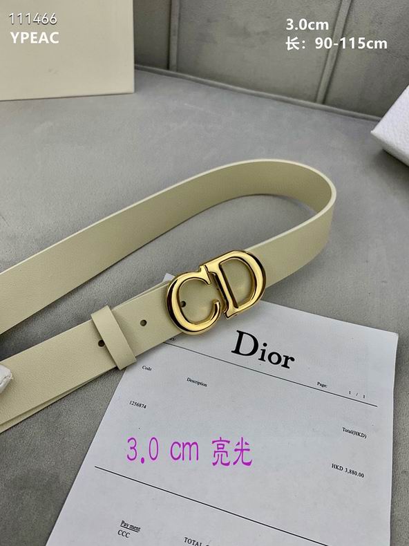 Dior Belt 30mmX90-115cm 8L  (9)