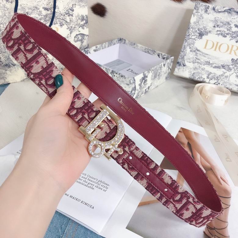 Dior Belt 30mmX95-110cm 7d (1)