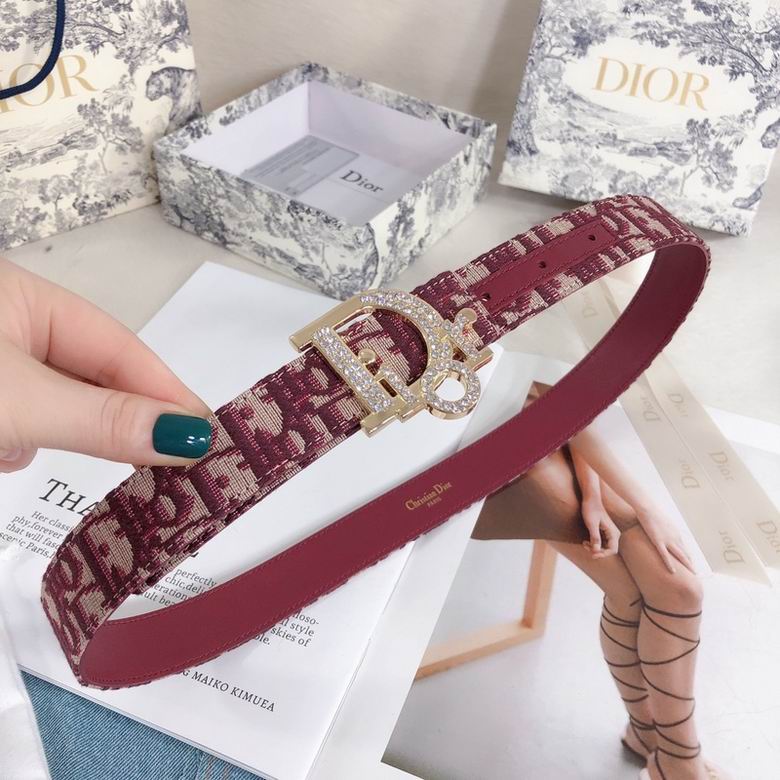 Dior Belt 30mmX95-110cm 7d (2)