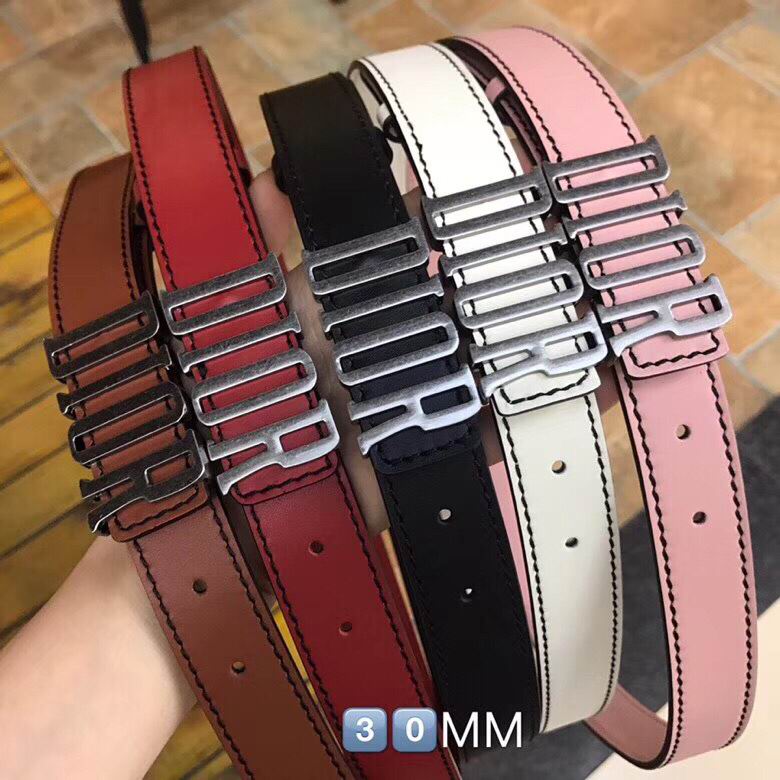 Dior Belt 30mmX95-110cm 7d (28)