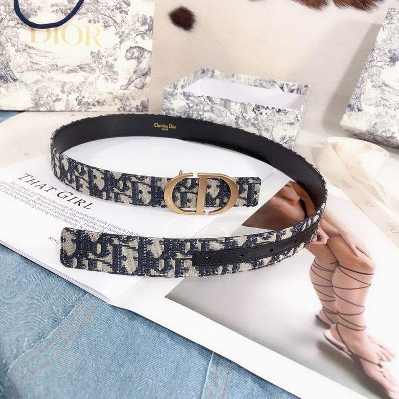 Dior Belt 30mmX95-110cm 7d (7)