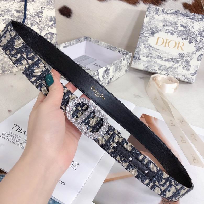Dior Belt 30mmX95-110cm 7d (7)