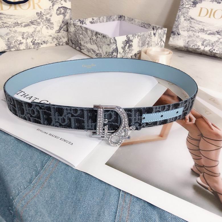 Dior Belt 30mmX95-110cm 7d (7)