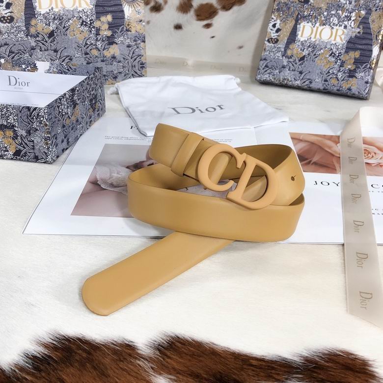 Dior Belt 30mmX95-110cm 7d (7)