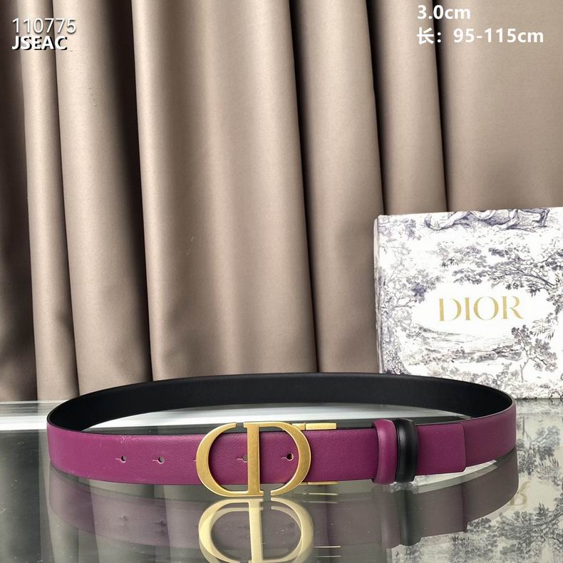 Dior Belt 30mmX95-115cm 8L  (21)