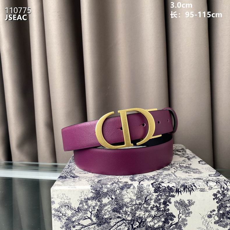 Dior Belt 30mmX95-115cm 8L  (23)