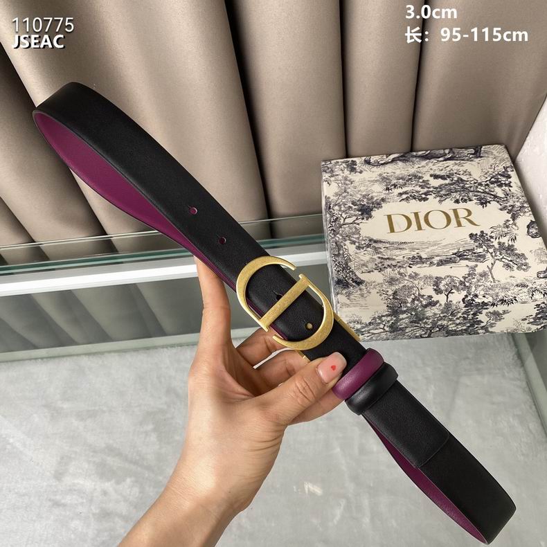 Dior Belt 30mmX95-115cm 8L  (24)