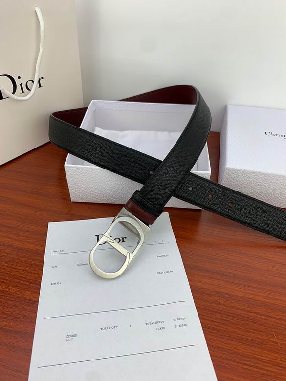 Dior Belt 34mmX95-110cm 7d (1)