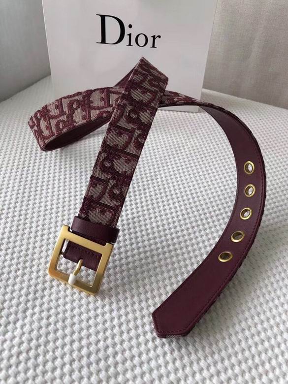 Dior Belt 34mmX95-110cm 7d (1)