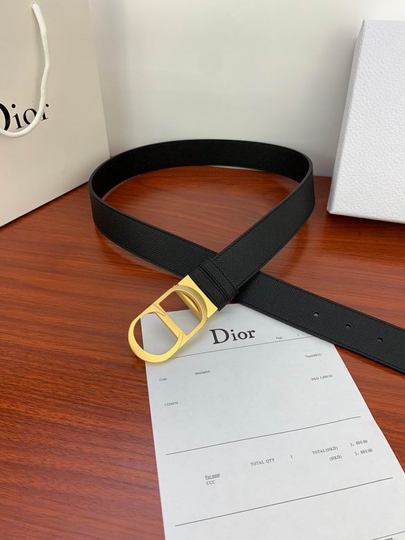 Dior Belt 34mmX95-110cm 7d (15)