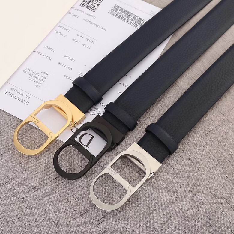 Dior Belt 34mmX95-110cm 7d (17)