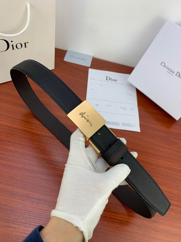 Dior Belt 34mmX95-110cm 7d (19)