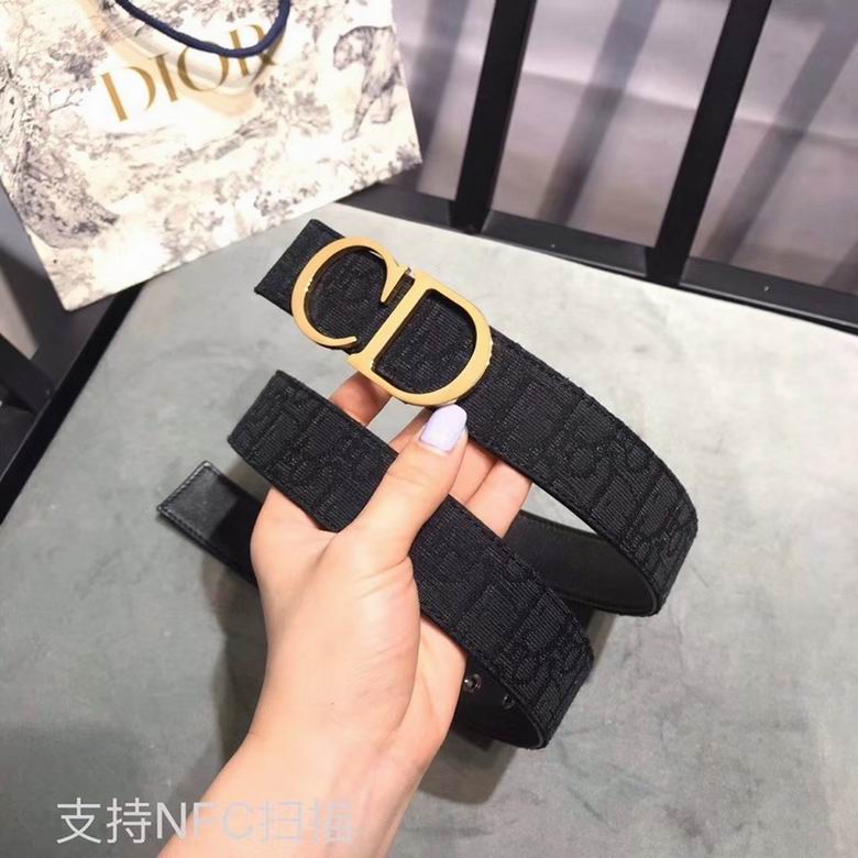 Dior Belt 34mmX95-110cm 7d (2)