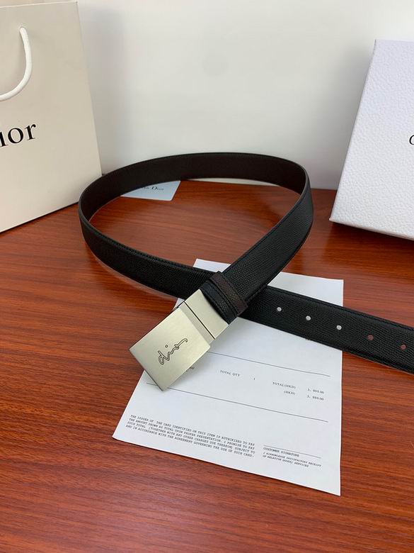Dior Belt 34mmX95-110cm 7d (21)