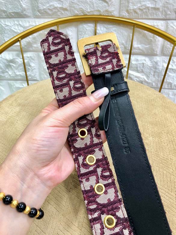Dior Belt 34mmX95-110cm 7d (4)