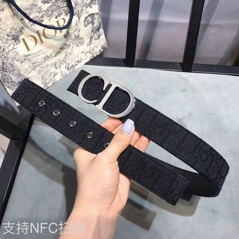 Dior Belt 34mmX95-110cm 7d (4)