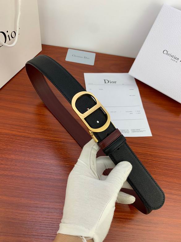 Dior Belt 34mmX95-110cm 7d (6)