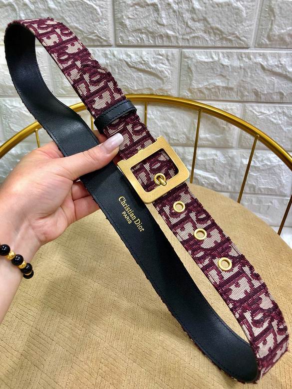 Dior Belt 34mmX95-110cm 7d (6)