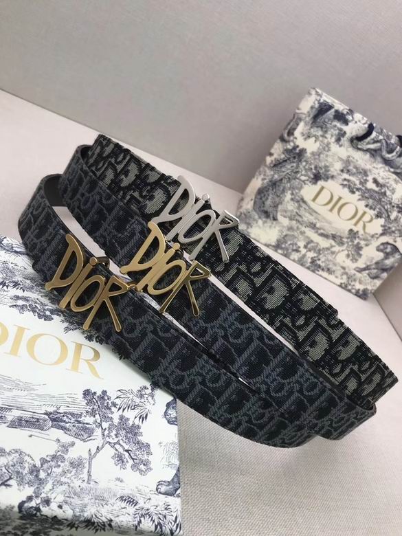Dior Belt 34mmX95-110cm 7d (7)